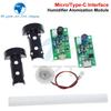 1/3 Stück USB Mini-Luftbefeuchter DIY-Kits Nebelmacher und Treiberplatine Vernebler Zerstäubungsfolie Zerstäuberblech Mini-Oszillierend