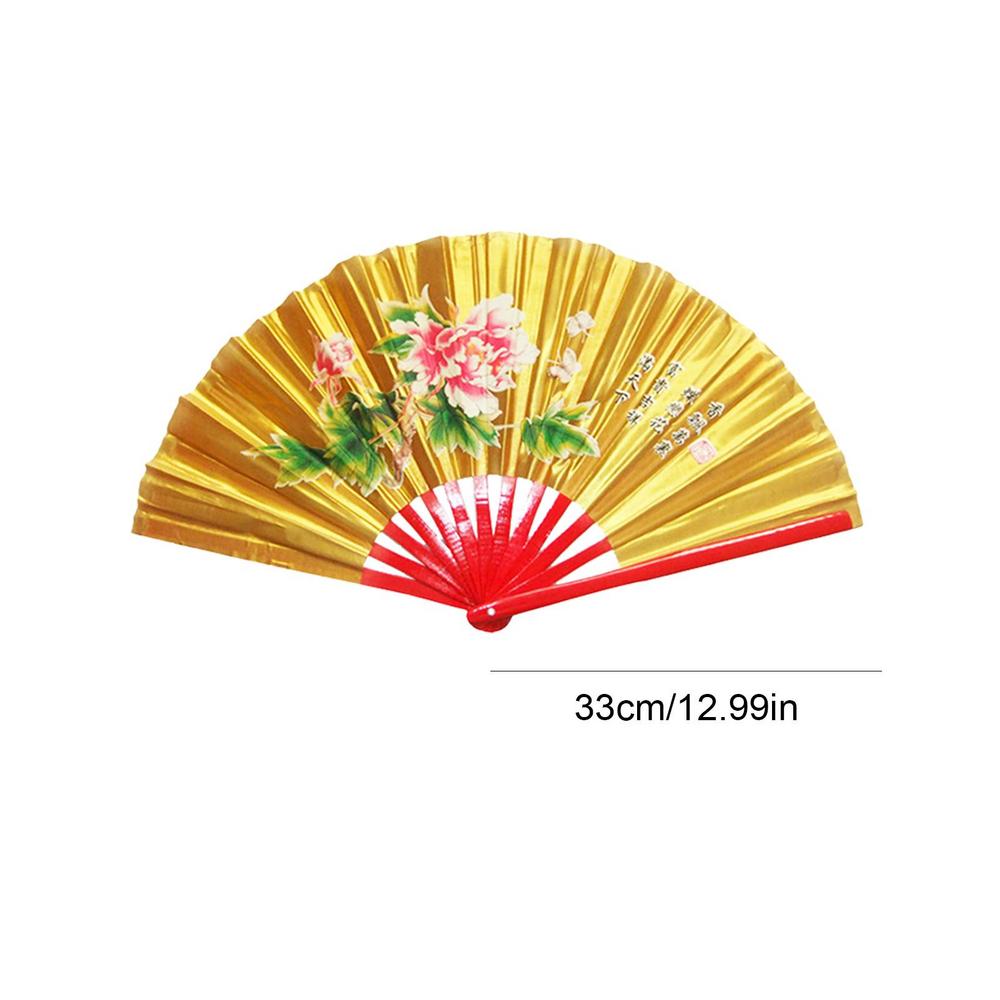 Chinese Bamboo Folding Hand Held Fan  Dance Party Pocket Gifts Elegant And Durable for Wedding Portable Hand Fans Decoration