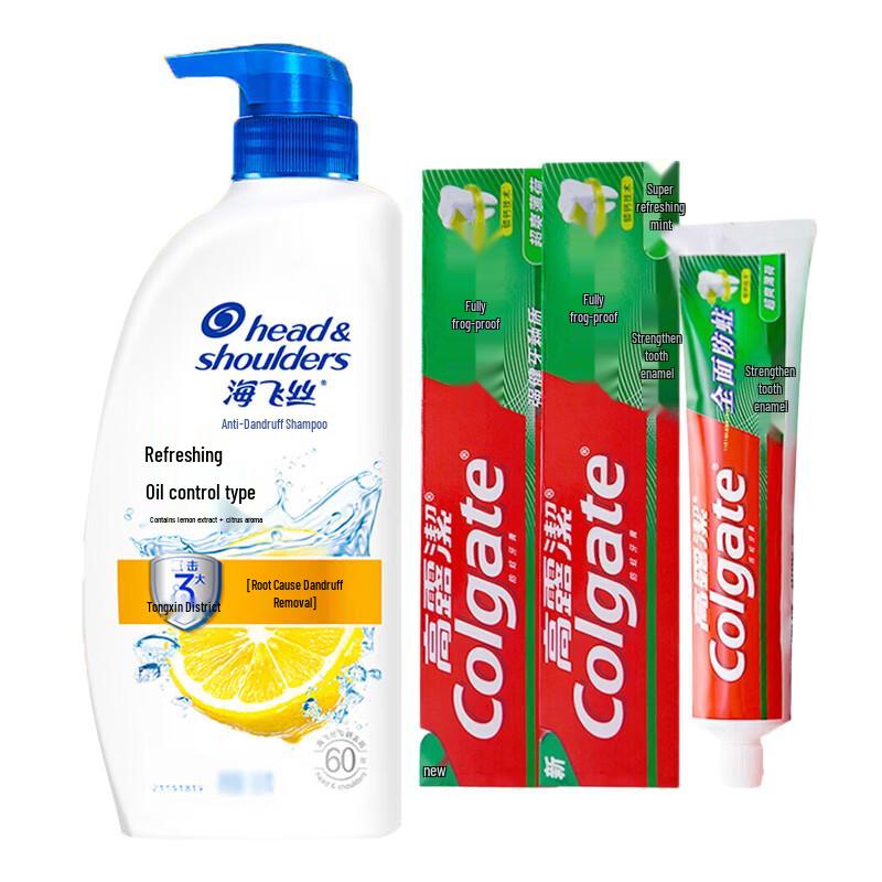 Colgate Total Care Toothpaste & Shampoo Set
