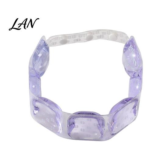 Durable Neck Ice Pack 1/2Pcs Cooling Wrap for Summer, Reusable Adjustable Wearable Pack, Lightweight Cold Heatstroke Prevention Cooler Collar Outdoor