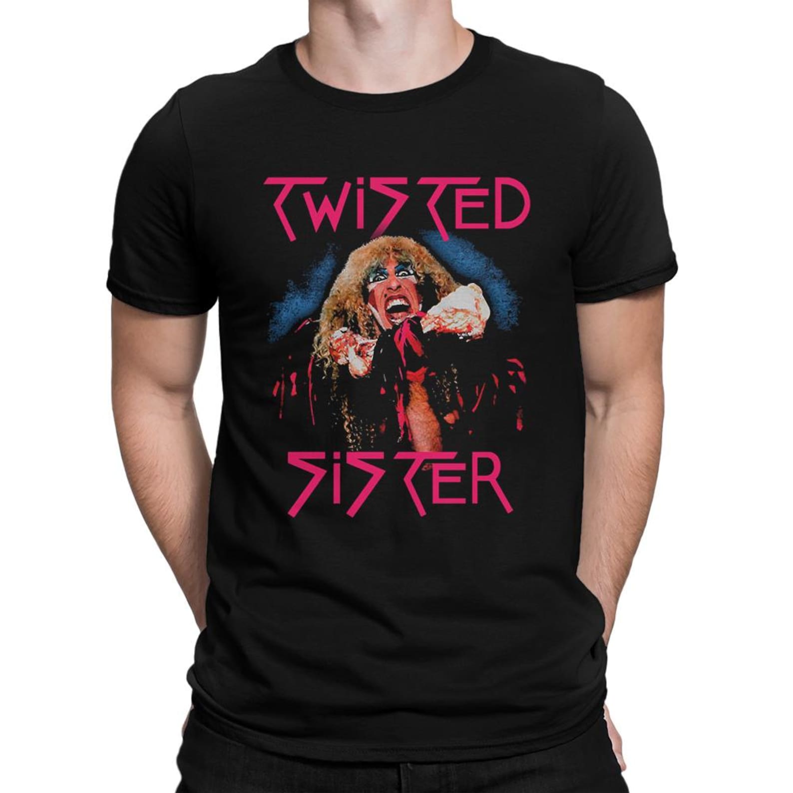 Twisted Sister Dee Snider T-Shirt, Men s and Women s Sizes Tee 2XL