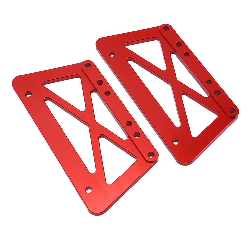 RC Metal Alloy Chassis Lift Plate Set Kit for   SCX10 1Celsius10 RC Model Car Parts