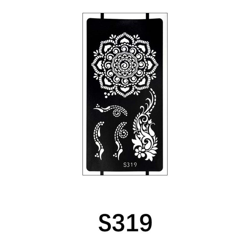 Lace Fake Tattoo Temporary Tattoo Template Mehndi Stickers Henna Tattoo Decals India Mehndi
