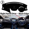 Für Hyundai Veloster 2012 2013 2014 2015 2016 2017 2018 Armaturenbrett Abdeckung Brett Anti-Rutsch Matte Schutz Pad Auto Sonnenschutz Teppich