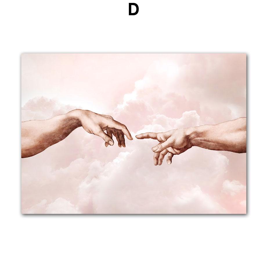 Pictură pe pânză de artă pe perete Fată roz, flori, diamante, perle, șampanie, dragoste, mâini, sufragerie, afișe și imprimeuri, imagini de perete