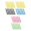 12x Trampoline Enclosure Sleeves with 2 Colors 16 Inch Pole Covers for Jumping Bed Garden Indoor Outdoor Trampoline Accessories