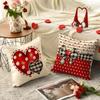 1Pc/4Pcs Valentine'S Day Pillow Cover, Suitable For Valentine'S Day, Wedding Party Decoration Cushion Cover