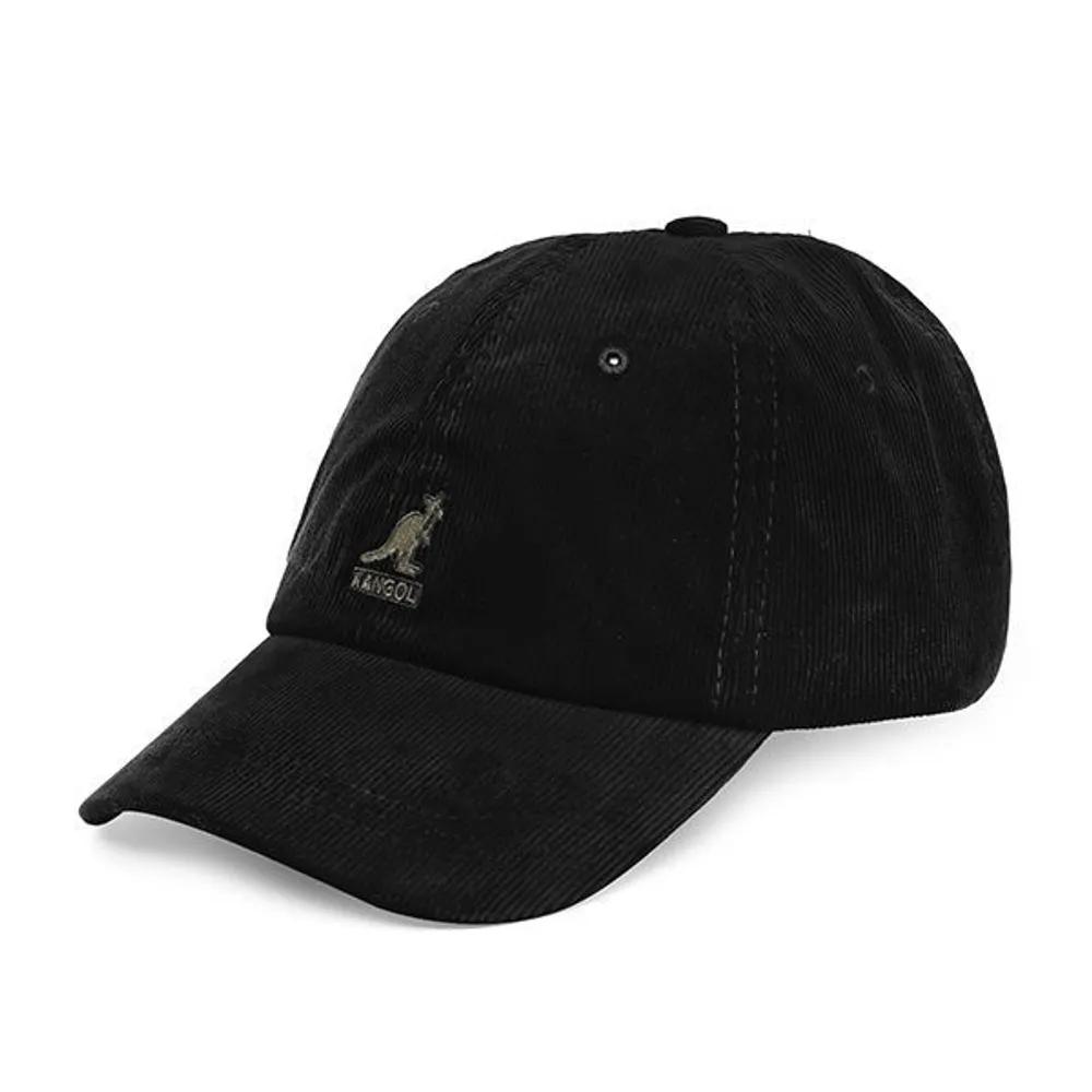 KANGOL K5206HT ЧЕРНЫЙ Вельветовая бейсболка K5206HT BLACK