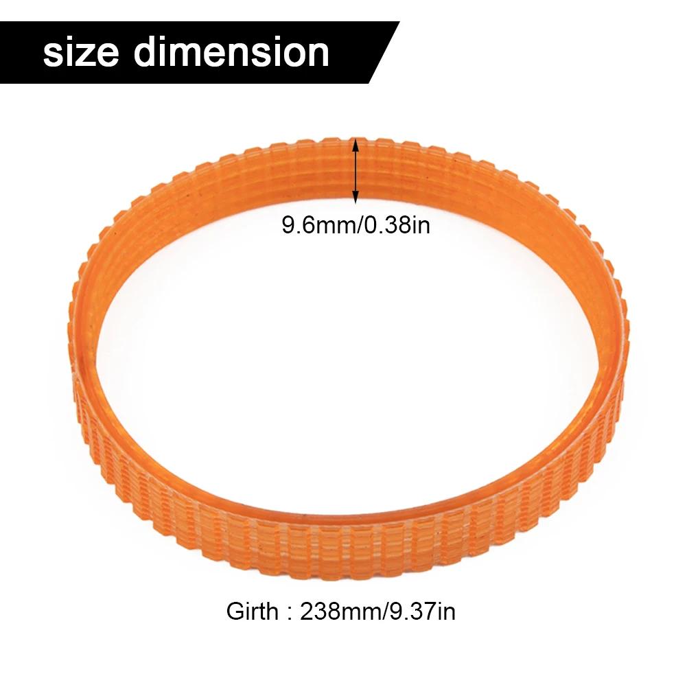 Compatible Electric Planer Drive Belt 238mm Girth 9 6mm Width Set Of 3 For 1900B 225007 N1923B Enhancing Machine Efficiency