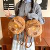 Autumn and winter new toys plush bag cartoon children's backpack student backpack