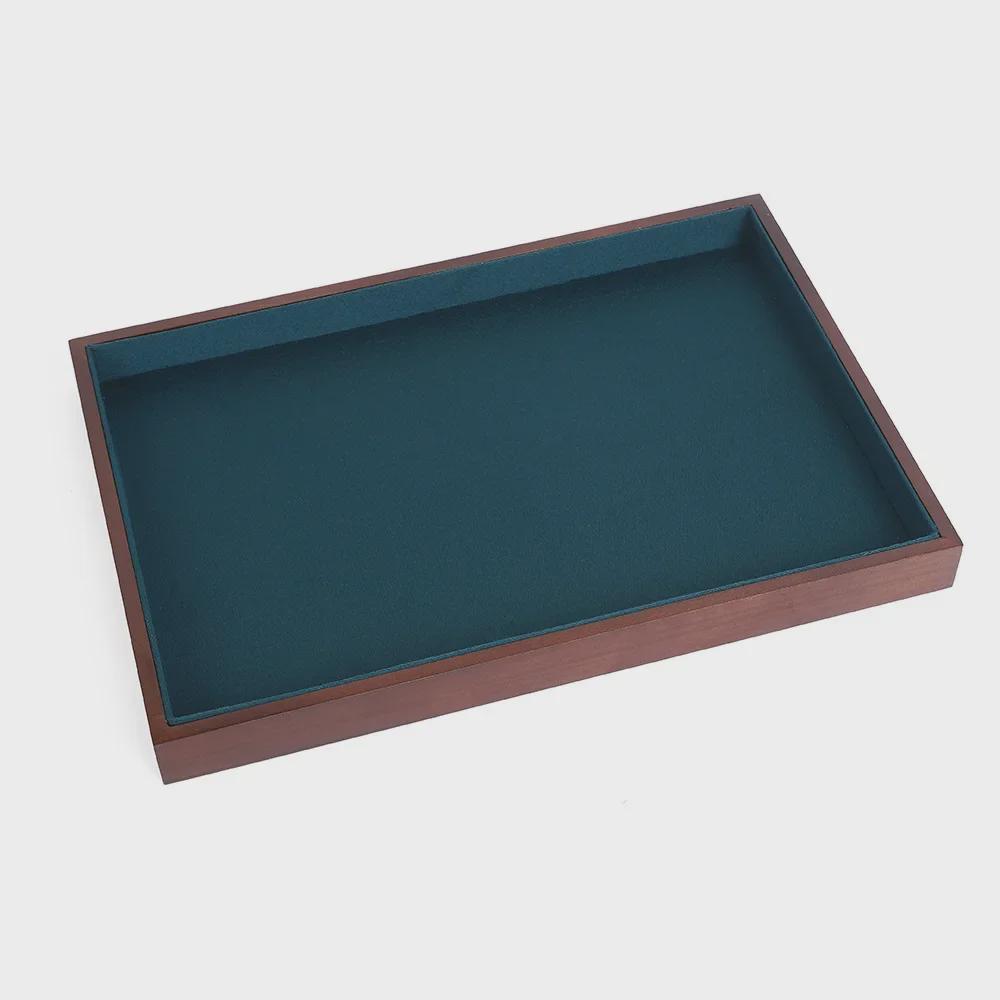 Black Walnut Jewelry Display Tray for Earrings and Watches