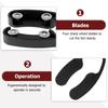 Bottle Foil Cutter Sharp Wine Foil Remover Ergonomic Design Removes Foil Top Bottle Opener Accessory Kitchen Accessories