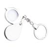Eye Loupe 30X Magnifying Glass for Jewelry Inspection Handheld Magnifying Lens Pocket Keychain Magnifier Loupe Foldable