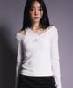 A FEW COMMENTS Asymmetrical Off-Shoulder Top White