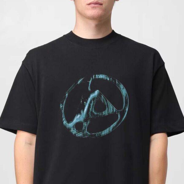 Linkin Park From Zero Album Deluxe Teal Suspended Morph Logo Unisex T-Shirt L
