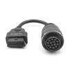 כבל מאריך OBD 14 פינים ל-OBD2 OBD 2 למשאית CAT, מחבר סורק OBDII 16 פינים למשאית CAT, כלי אבחון למשאית 14 פינים