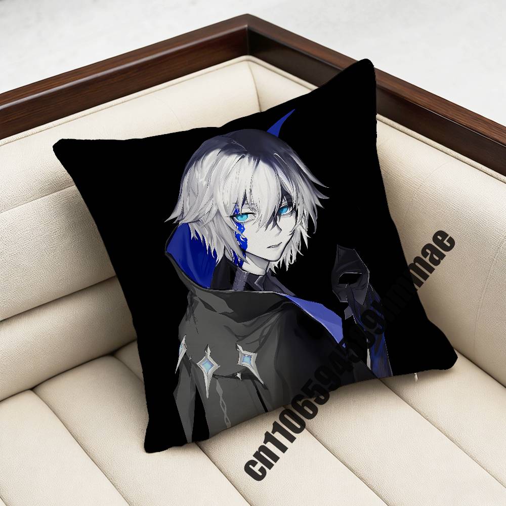 For Dainsleif Genshin Impact Throw Pillow Case Sham 45X45Cm 40X40Cm Square Car Pillowcase Pad Cushion Cover