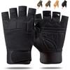 Fingerless Tactical Gloves Padded Lightweight Breathable Climbing Glove for Rock for Cycling and Rock Climbing Mountain Climbing 6