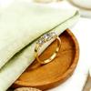 Hot-selling Diamond Ring Row Ring with Diamond Design Ring Men's Pair Ring Classic Closed Ring
