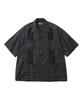 HUMOROUS ACCOUNT Guayabera Half Shirt / Charcoal