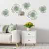 Wall Decoration Flower Metal Wall Art Decor Floral Wall Hanging Decor Wall Ornament for Living Room Kitchen Bathroom Hotel