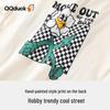 QQ DUCK Kids' Floral Print Short Sleeve Shorts Set