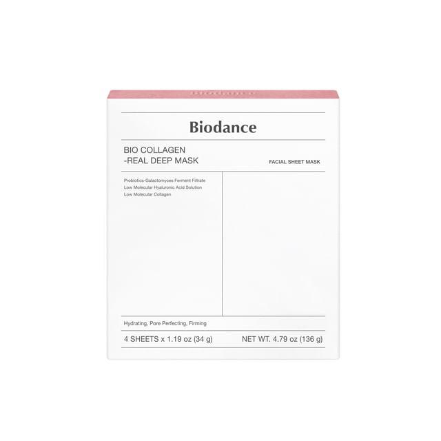 Biodance - Bio Collagen - Real Deep Mask Set 34g x 4 sheets