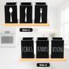 Wooden Utensil Storage Holder Flatware Silverware Organizers with Tray Home Kitchen Countertop Spoon Fork knife Holder