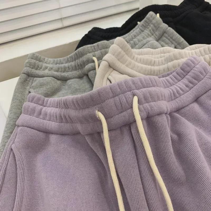 Великий розмір 200+ фунтів Велюрові спортивні штани з високою посадкою: Жіночі Зимові Теплі Товсті Повсякденні Легінси