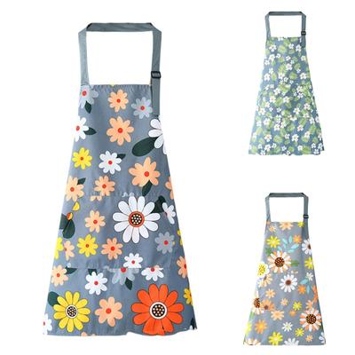 Waterproof Dirt Towel Apron Wreath Kitchen Apron Hanging Neck Apron
