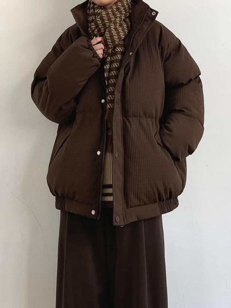 2025 Winter Unisex Retro Japanese Style Thick Warm Cotton Jacket Coat
