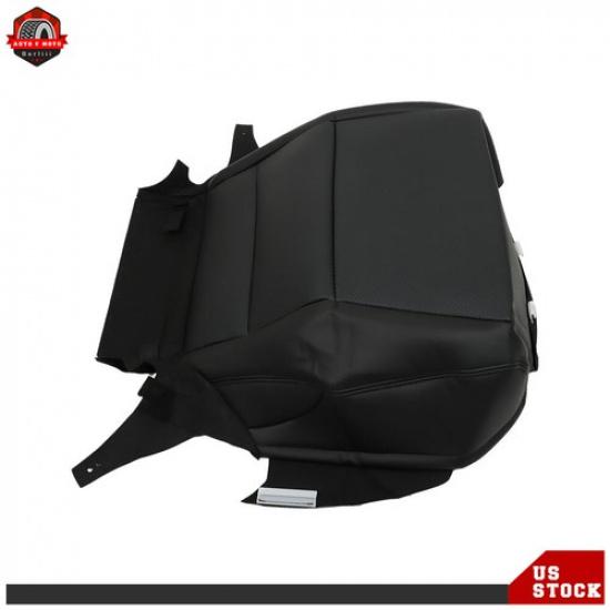 For 2013 14- 2016 2017 Honda Accord Black Leather Driver Side Bottom Seat Cover