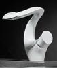 Brass Waterfall Style Single Hole Basin Faucet with Hot & Cold Option for Bathroom Countertop