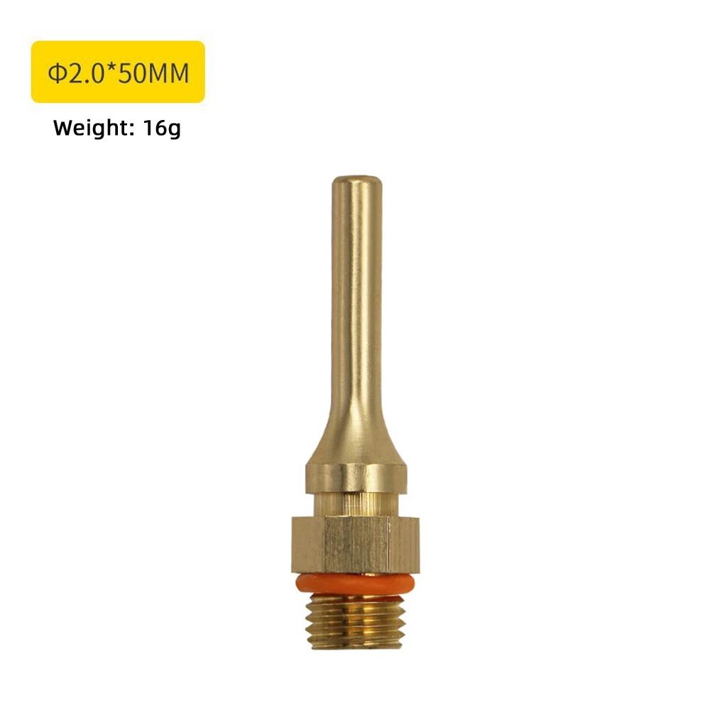 Hot Melt Glue Gun Copper Nozzle Lengthened Glue Gun Nozzle Replace Accessories 2.0x70mm 3.0x50mm 2.0x50mm