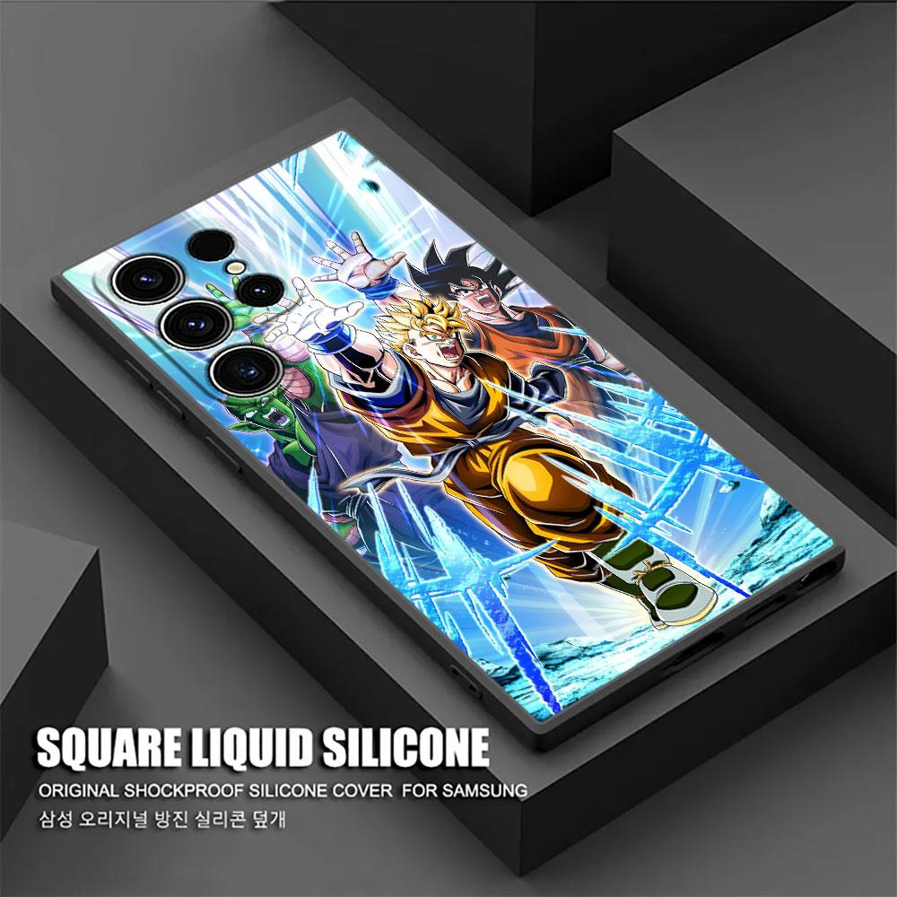 Super Saiyans Dragons-Balls Phone Case For Samsung Galaxy S25 S24 S23 S20 S21 FE S26 S22 Ultra 5G S26 Plus S25FE Silicone Cover