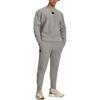 Under Armour Ottoman Solid Fleece Crew Neck Training Sweatshirt Men sweatshirt Gray 1373877-294
