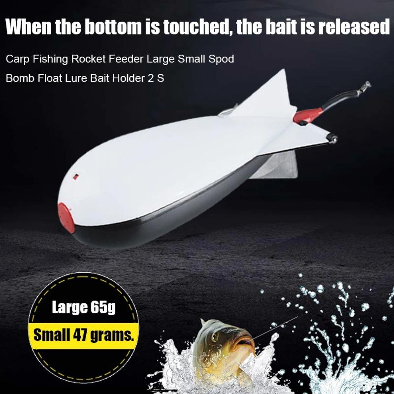 Carp Fishing Rocket Feeder Spod Bomb Float Bait Holder Spomb Pellet Feeders Position Fishing Tackle Outdoor Accessories