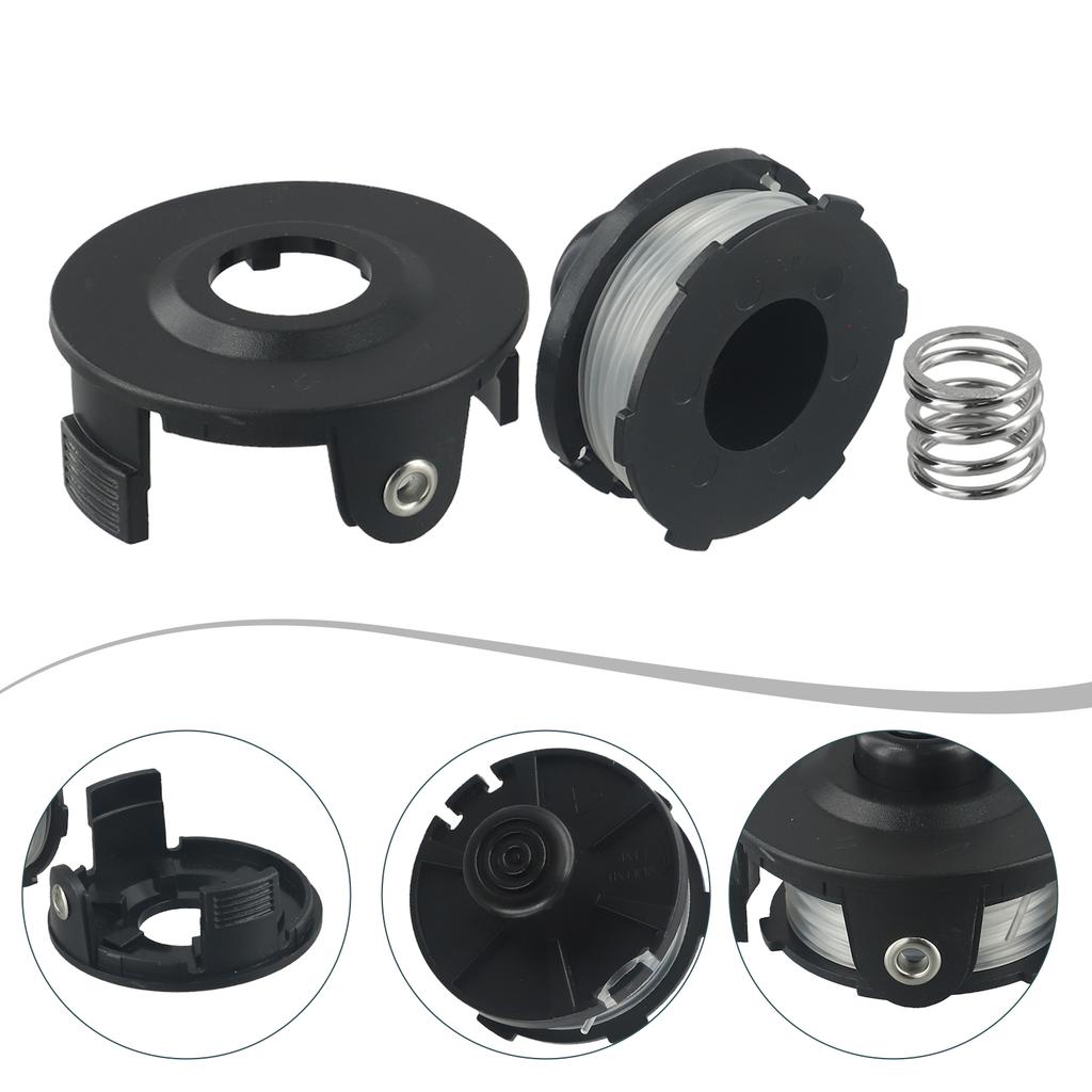 Replacement Trimmer Head Spool Cap With Spring DUR140 DUR141 Exquisite Much Easier 1.6 Mm Nylon 195858-1 String Trimmer