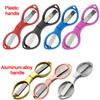 Mini Foldable Scissors Plastic Handle Portable Embroidery Sewing Scissors Fishing Line Cutter DIY Handmade Craft Cutting Tool