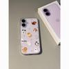 Cartoon Small Animals Soft Phone Case for Apple: Compatible with 17, 16 Pro Max, 14, 15, 12: Precise and Large Holes