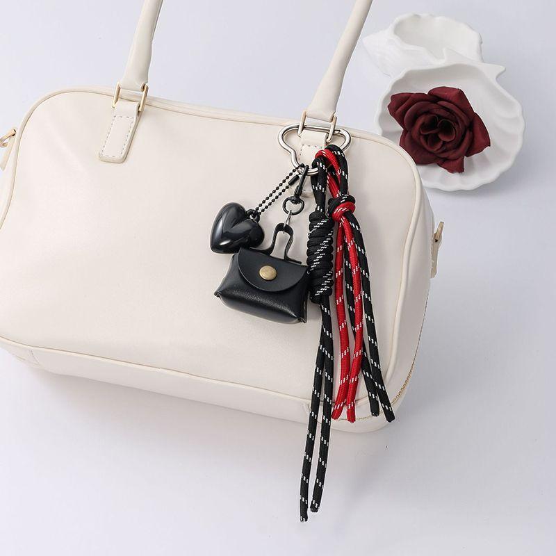 Yogodlns Handmade Nylon Woven Rope Bag Pendant Cute Mini Bag Fashion Backpack Handbag Hanging Bags Accessories