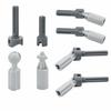 Technical Axle Steering CV Ball Joint Drive 10Pcs/Set Construction Bricks Part Connector Cardan Joint Works With 32494 52730 52731
