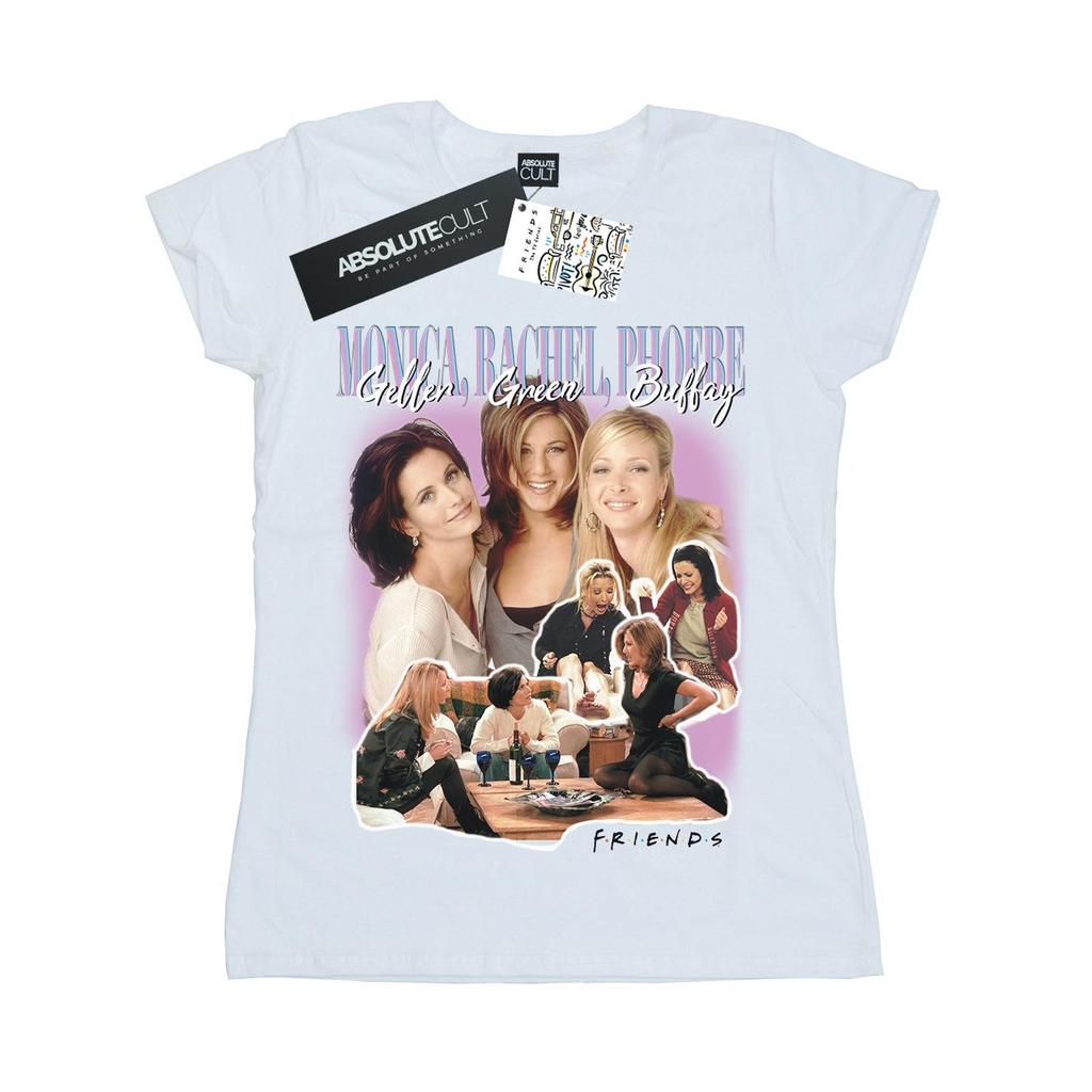 Friends Womens/Ladies Geller Green Buffay Cotton T-Shirt