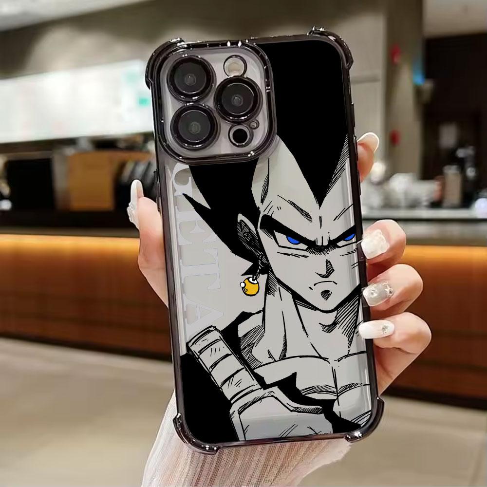 

Anime Vegeta Goku Dragons Balls Phone Case For Xiaomi 15T 14T 13 Pro 15 F8 Ultra Poco X7 F7 Pro 5G X5 X6 F5 M7 Soft Clear Cover Xiaomi 14 Pro