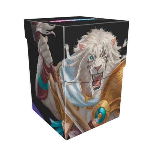 

Ultra Pro - Foundations Ajani 100+ Deck Box Lite Magic: The Gathering MTG Storage Container, Deck Protector, Card Organizer, Trading Card Storage, Aja