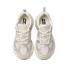 MLB Ace Runner Abrasion Resistant Breathable Lightweight Height Increasing Low top Training Running Shoes Unisex Ecru 3ARNAC24N-50IVS