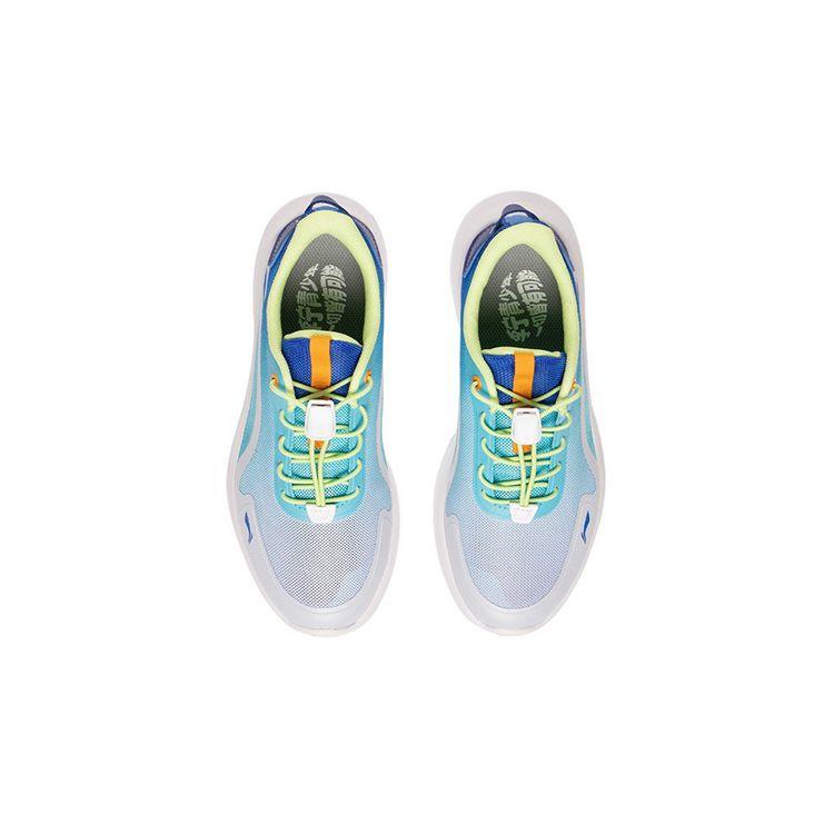 Li Ning Kids Cool Non-Slip Shock Absorbing Durable Breathable Low-Top Sports Casual Shoes Men Shoes Blue YKCS046-7