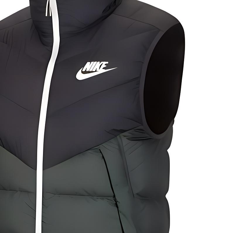 Nike Daunenjacke Winter Herren Schwarz Grün Mehrfarbig CV8975-045