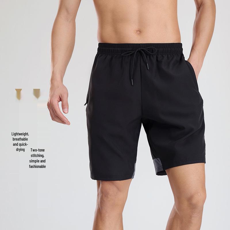 Men's Quick-Dry Basketball & Running Shorts - Breathable, Casual, Loose Fit
