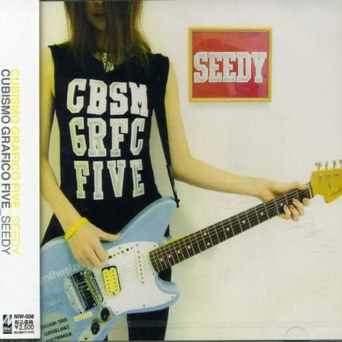 

CD CUBISMO GRAFICO FIVE - SEEDY NIW008 Niw! Records 2004 Japan ObiRock Used